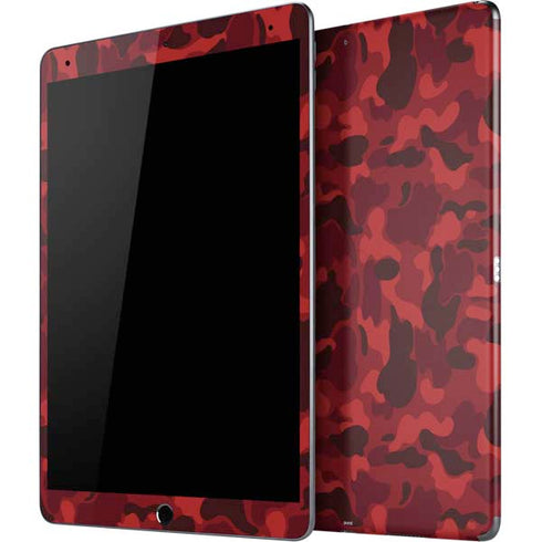Red Street Camo iPad Skins